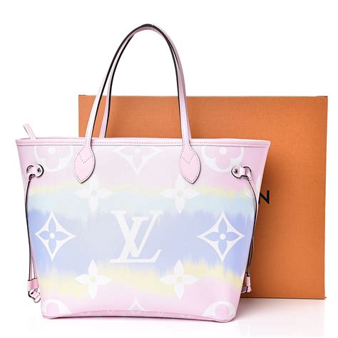 louis vuitton monogram escale neverfull mm pastel|Louis Vuitton Neverfull LV Escale MM Pastel .